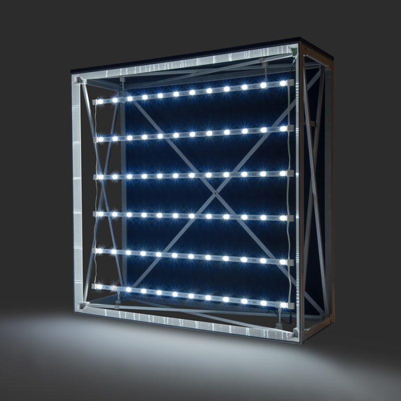Lightbox counter LED light