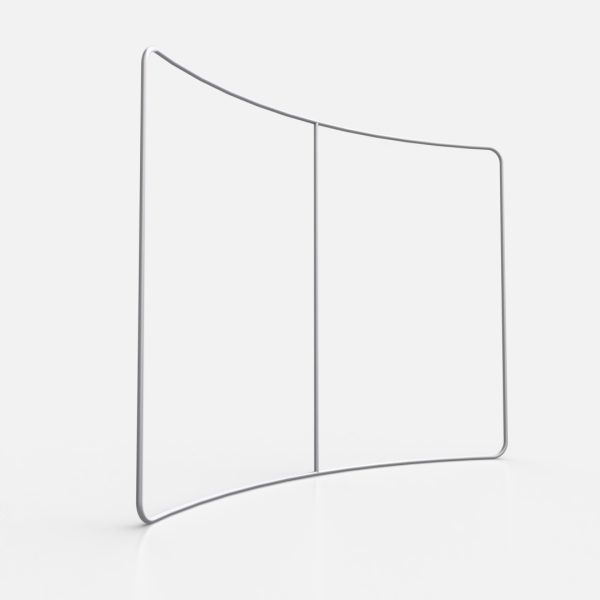 โครงอลูมเนียม fabric backdrop, tension,แบคดรอปผ้า, C shape,ออกบูธ,จัดบูธ,ผ้าพิมพ์ลาย