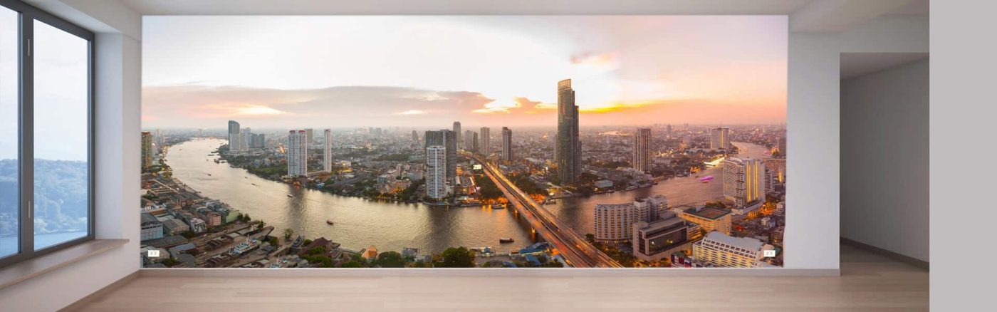 ผนังผ้าพิมพ์ลาย