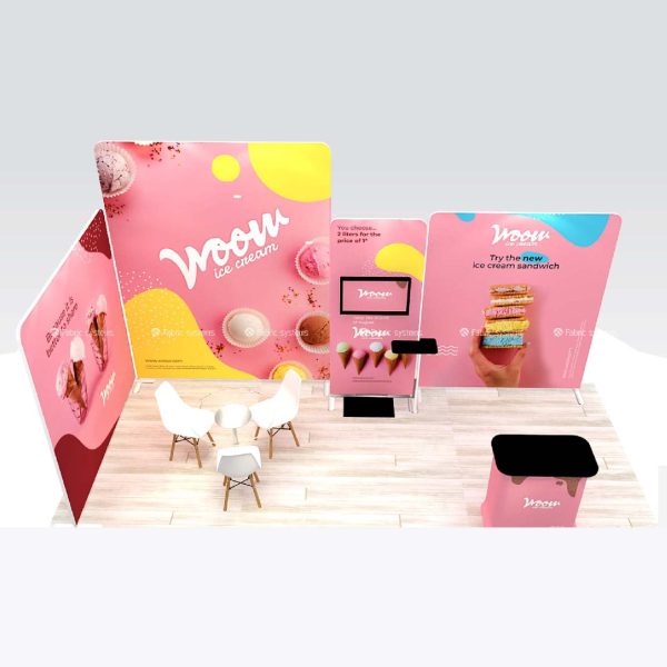 บูธสำเร็จรูป แบคดรอปผ้า, ออกบูธ,อุปกรณ์ออกบูธ, backdrop, ,จัดบูธ,ผ้าพิมพ์ลาย,exhibition