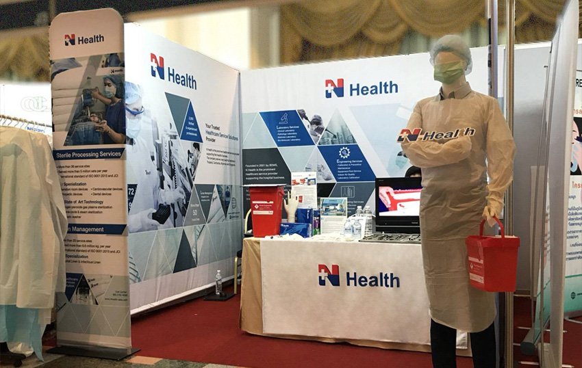 N-health fabric booth