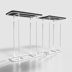 counter,เคาน์เตอร์,fabric,ผ้าพิมพ์,อุปกรณ์ออกบูธ
