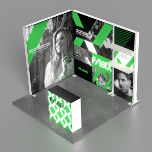plastic frame lightbox booth 03. iso