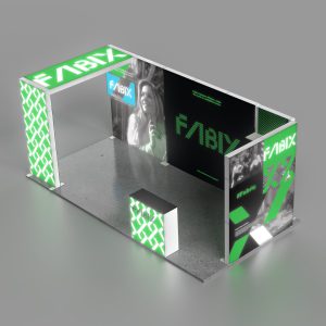 plastic frame lightbox booth 12.  iso