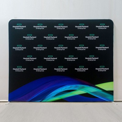 Hewlet Packard tension,SEG, backdrop, fabric,แบคดรอปผ้า,กล่องไฟ,ออกบูธ