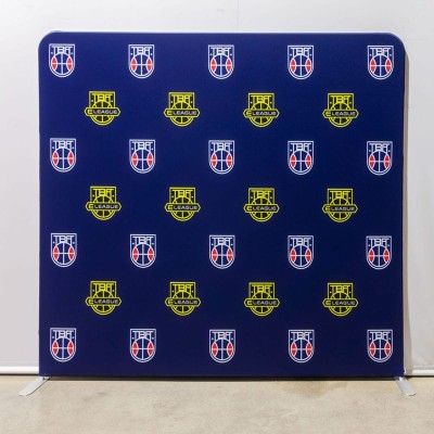 TBA E League tension,SEG, backdrop, fabric,แบคดรอปผ้า,กล่องไฟ,ออกบูธ