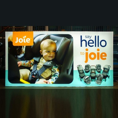Joie pop up, lightbox,SEG, backdrop, fabric,แบคดรอปผ้า,กล่องไฟ,ออกบูธ