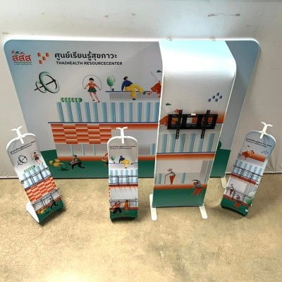 ACC-3 ผนังผ้าแขวนทีวี TV hanger,,แขวนทีวี,บูธสำเร็จรูป