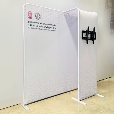 ACC-3 ผนังผ้าแขวนทีวี TV hanger,,แขวนทีวี,บูธสำเร็จรูป