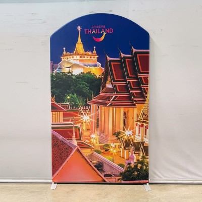 acc,tention,แบคดรอปผ้า,ทรงโค้ง