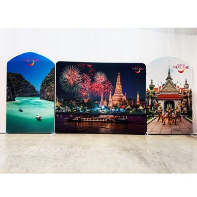 acc,tention,แบคดรอปผ้า,ทรงโค้ง