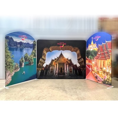 acc,tention,แบคดรอปผ้า,ทรงโค้ง