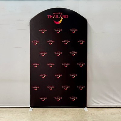 acc,tention,แบคดรอปผ้า,ทรงโค้ง