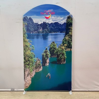 acc,tention,แบคดรอปผ้า,ทรงโค้ง