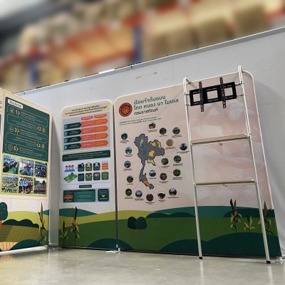 ACC-1 ชั้นวางและแขวนทีวี TV hanger, shelf,ชั้นวาง,แขวนทีวี,บูธสำเร็จรูป